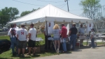 Indiana Chapter tent