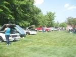 Norwalk car show field