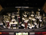 Trunk full of trophies